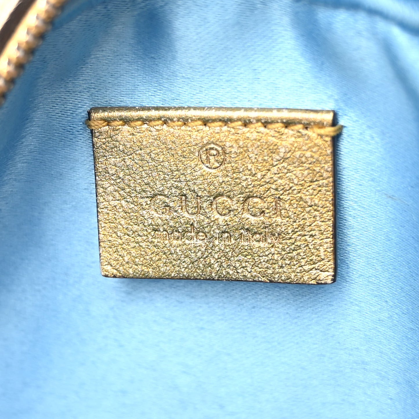 Metallic Nappa Matelasse Heart Mini GG Marmont Round Shoulder Bag Oro Vecchio Rosa