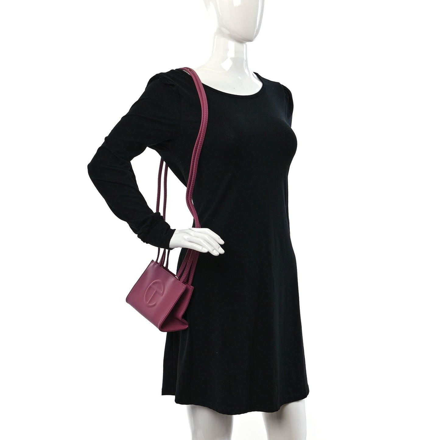 Vegan Leather Small Shopping Bag Corned Beef