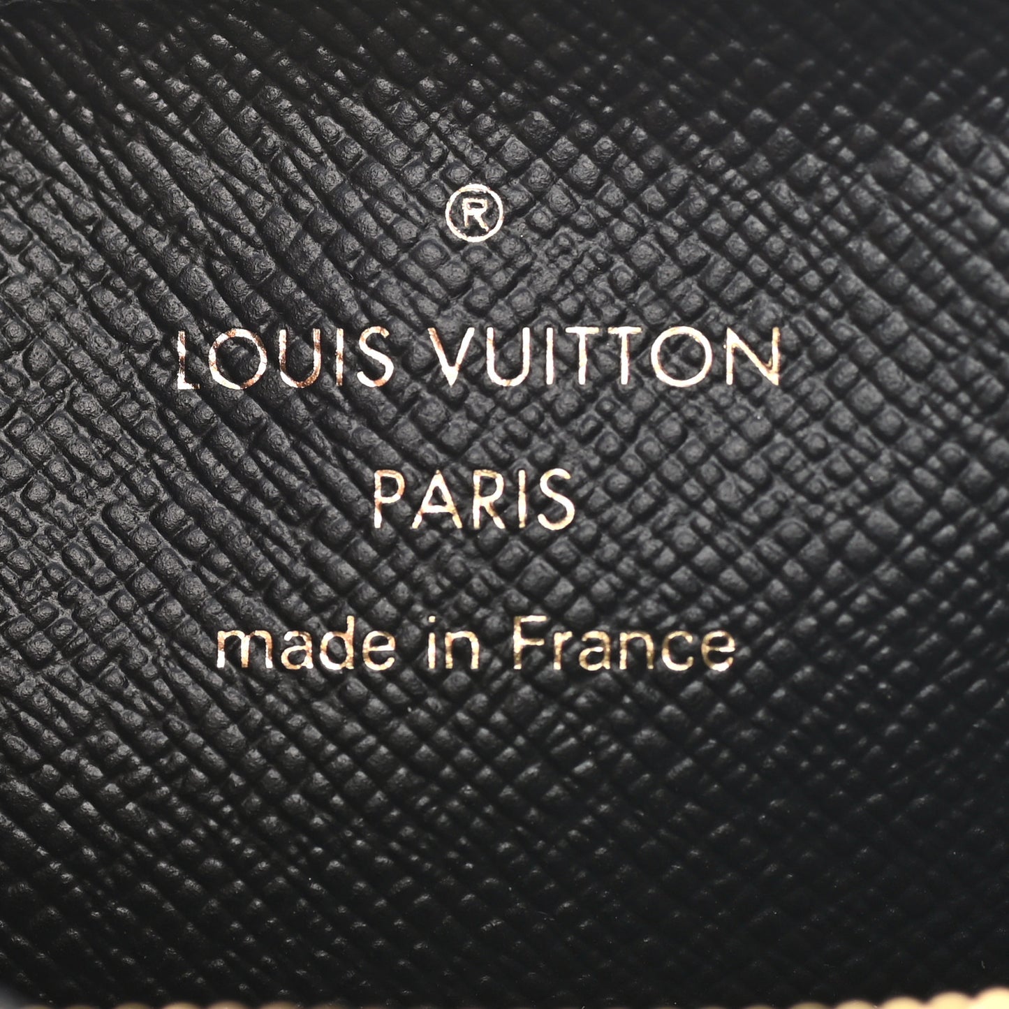 Monogram Recto Verso Card Holder Black