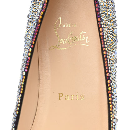 Christian Louboutin Suede Burma Strass Gozul Flats 40 Multicolor 8 of 9
