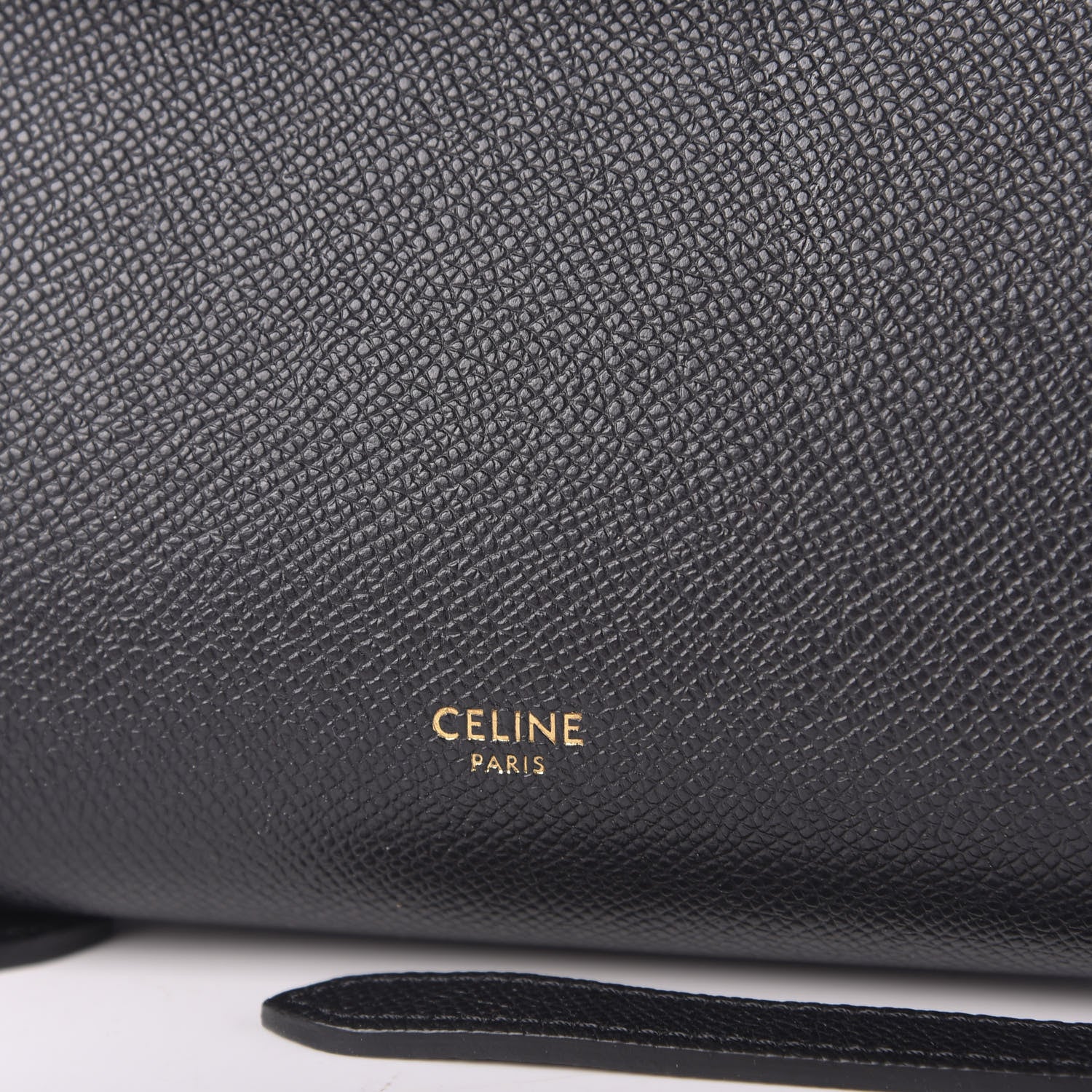 Celine Baby Grained Calfskin Mini Belt Bag Black 7 of 10