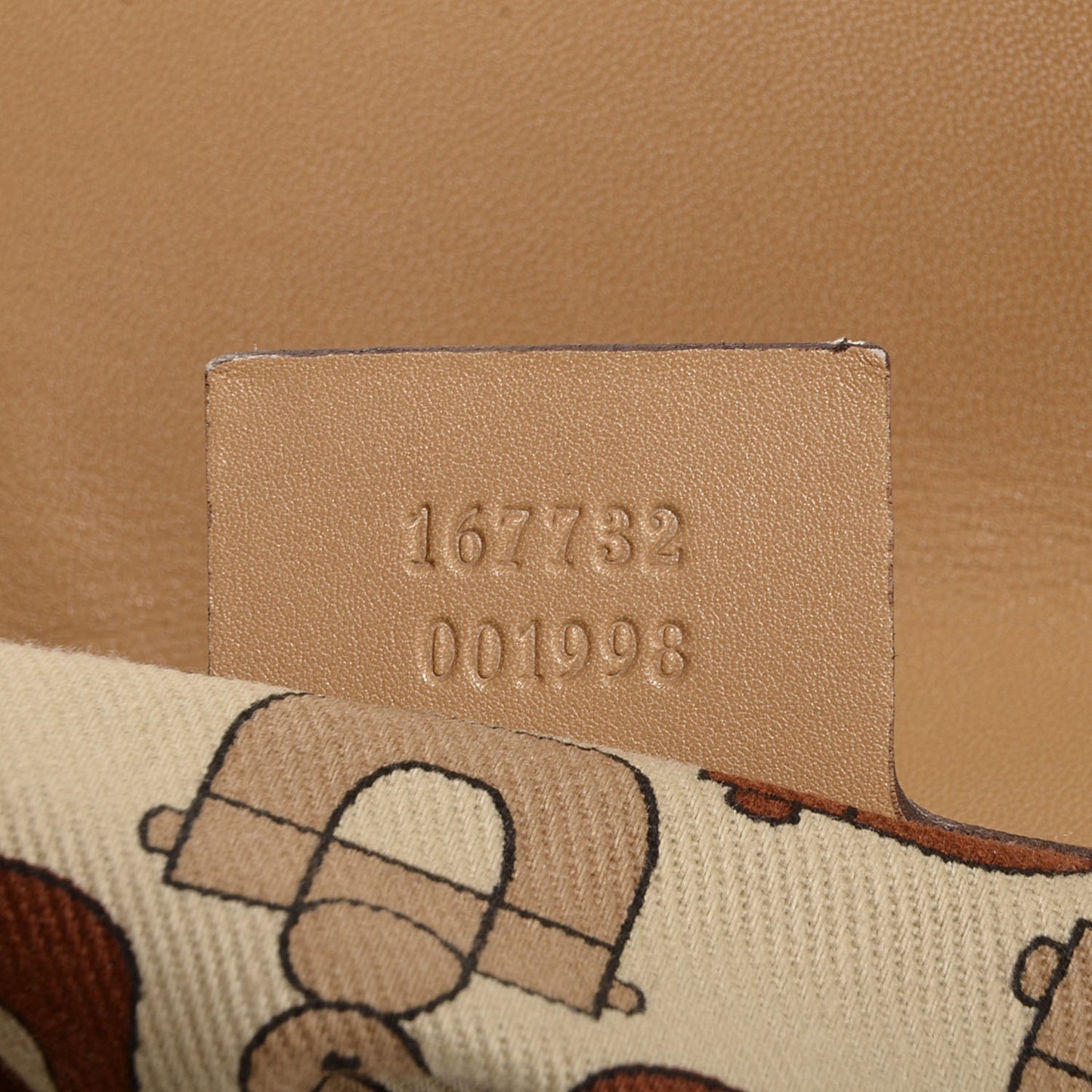 Guccissima Britt Tassel Shoulder Bag Beige