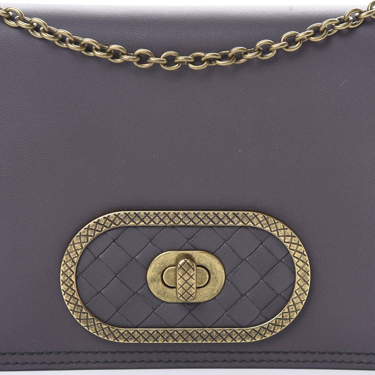 Nappa Ellittica Chain Wallet Quetsche