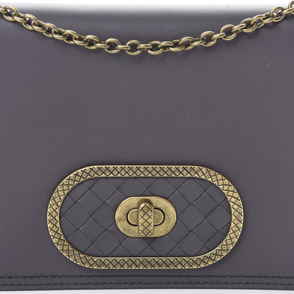 Bottega Veneta Nappa Ellittica Chain Wallet Quetsche 6 of 11