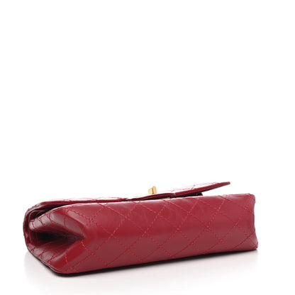 Chanel Aged Calfskin Quilted 2.55 Reissue 225 Flap Red 3 of 4