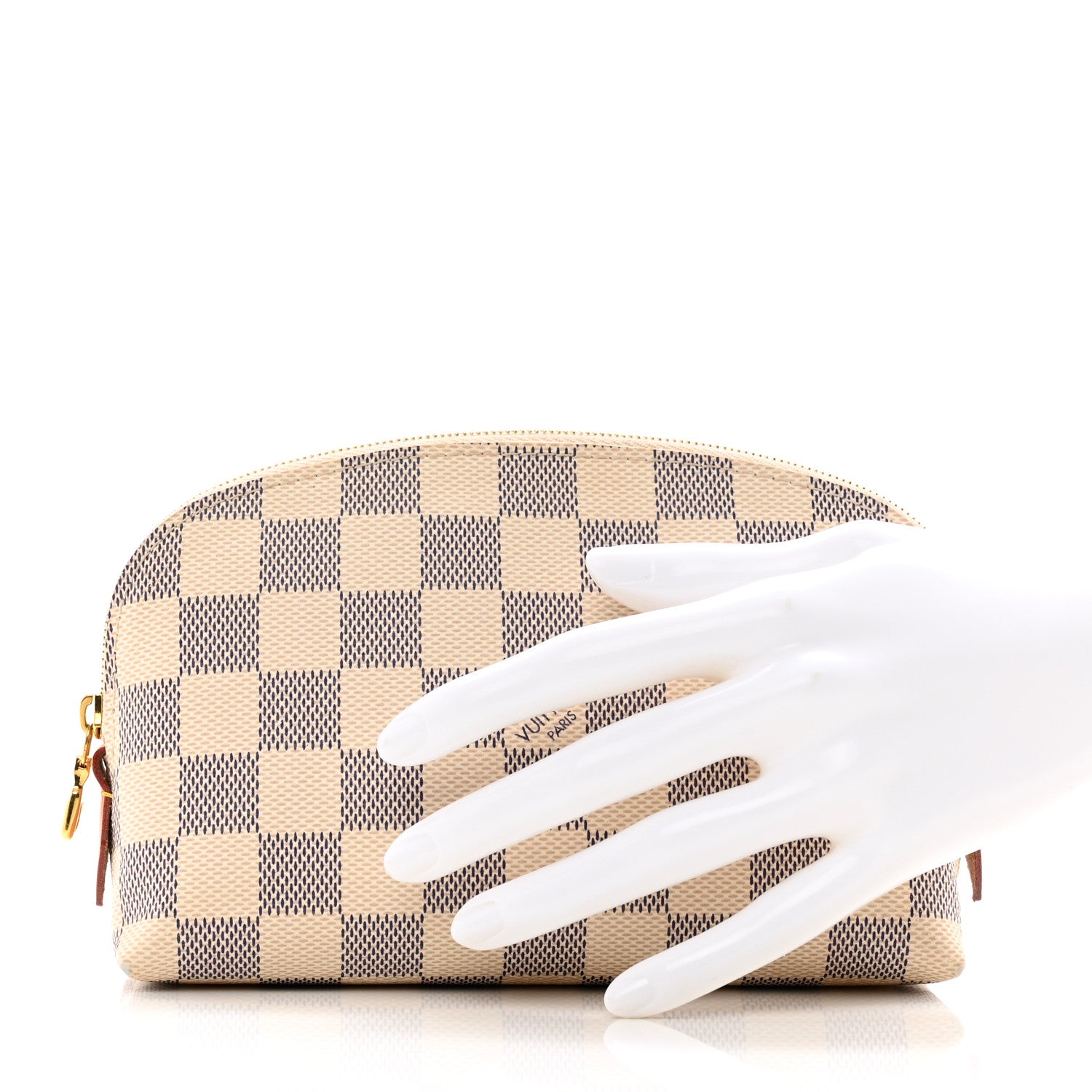 Louis Vuitton Damier Azur Cosmetic Pouch 2 of 8