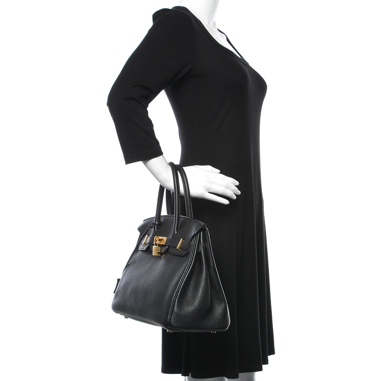 Hermes Togo Birkin 30 Black 2 of 39