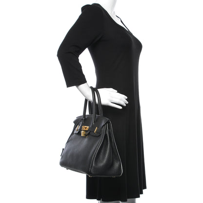 Hermes Togo Birkin 30 Black 2 of 39