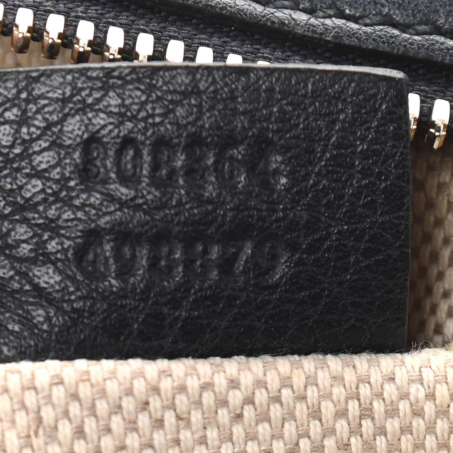 Gucci Pebbled Calfskin Small Soho Disco Bag Black 7 of 12