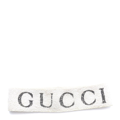 Gucci Cotton Elastic Logo Headband White 1 of 5