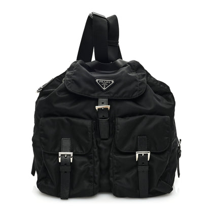 Prada Re-Nylon Saffiano Medium Backpack Black 1 of 11