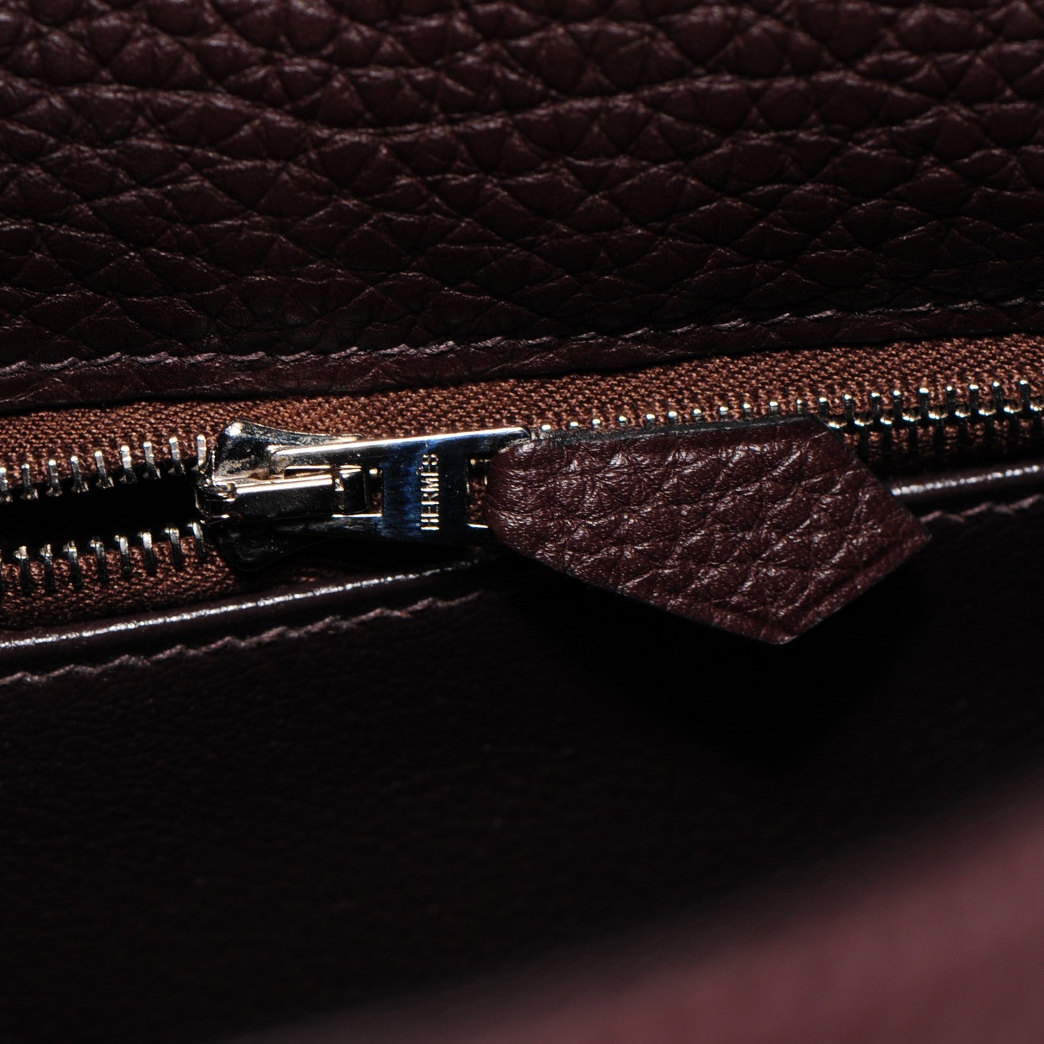 Hermes Togo Kelly Retourne 35 Chocolate 9 of 25