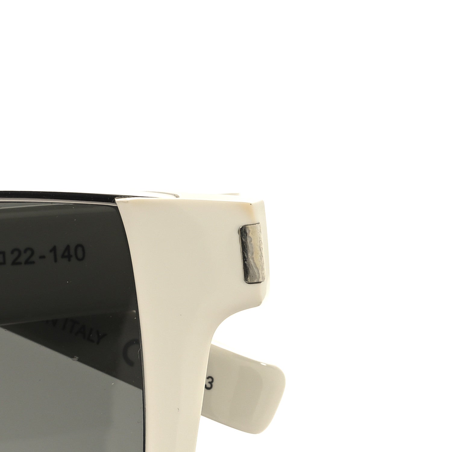 Saint Laurent Acetate Over Sunglasses SL 51 White 8 of 9