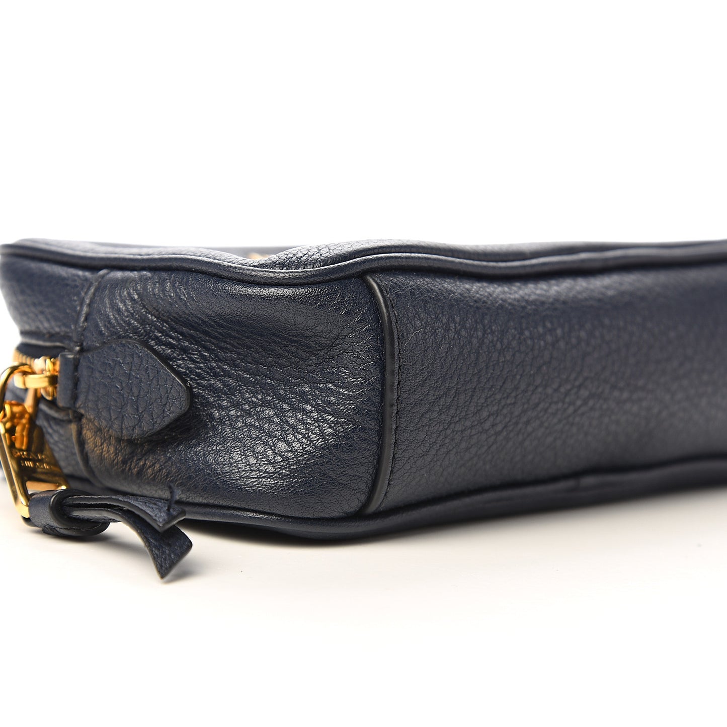 Vitello Daino Cosmetic Pouch Baltico