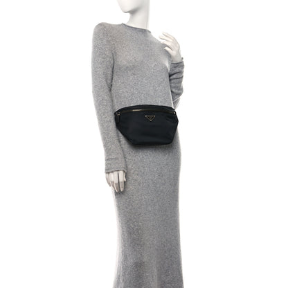 Prada Re-Nylon Saffiano Belt Bag Black 2 of 9