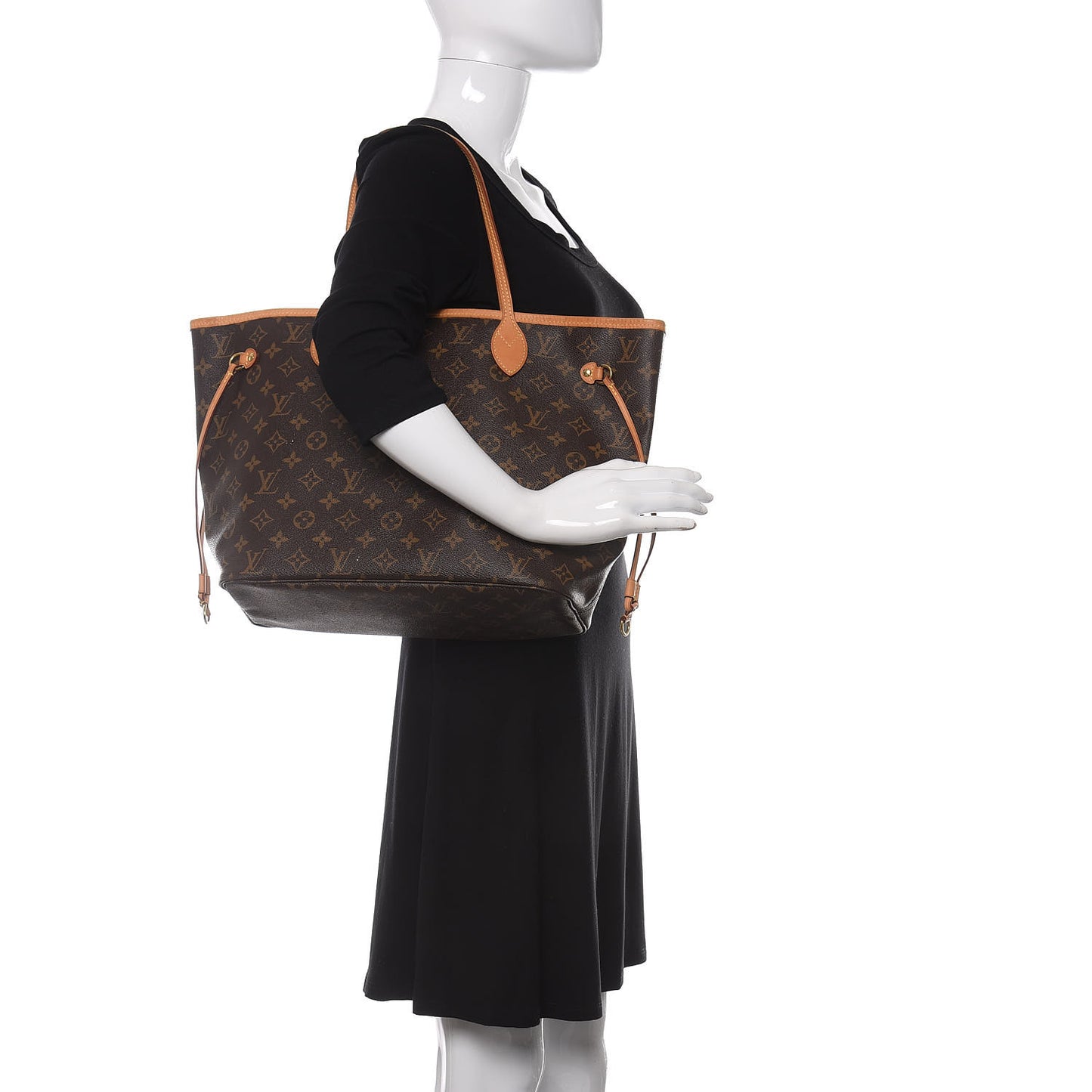 Monogram Neo Neverfull MM Pivoine