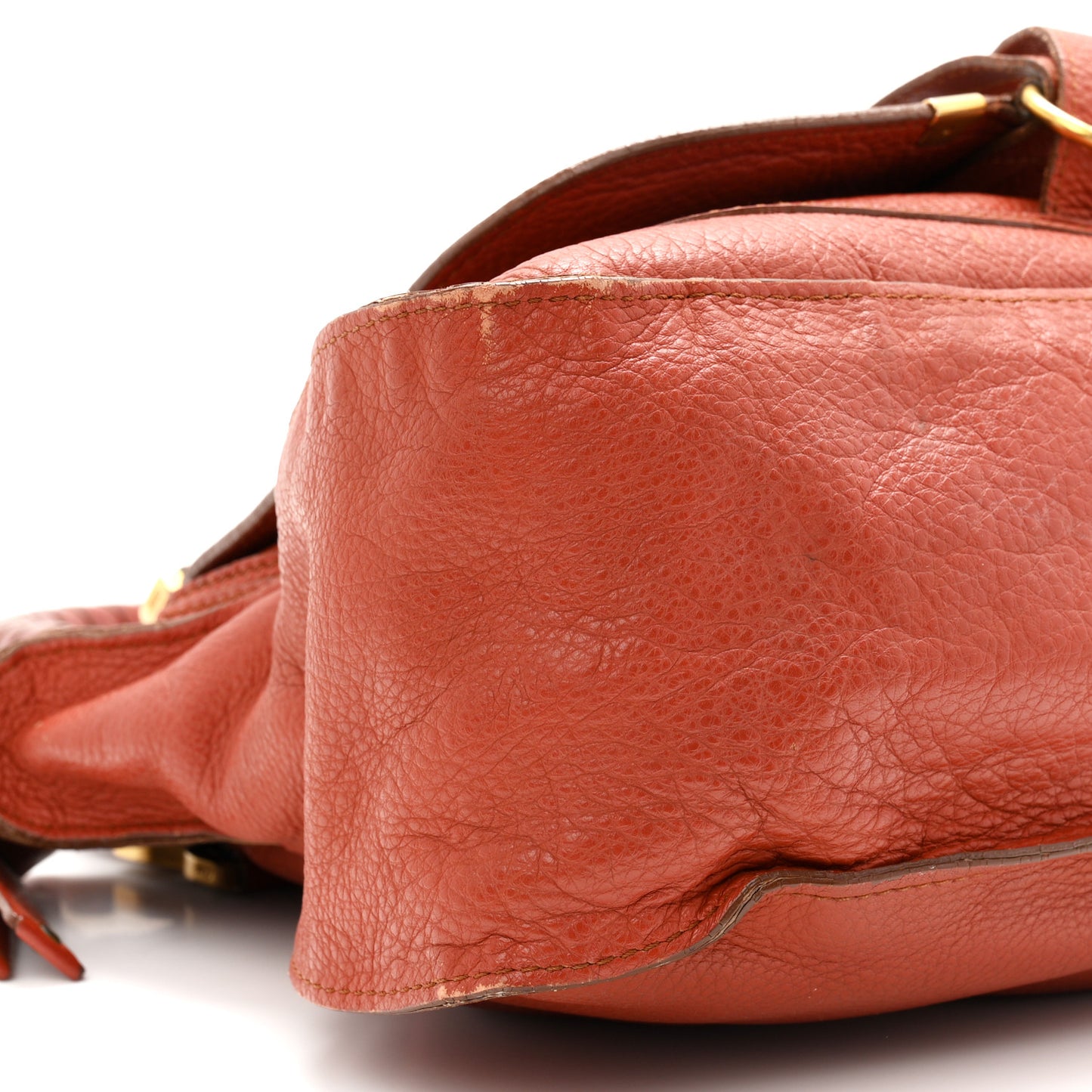 Calfskin Medium Marcie Satchel Brown Delight