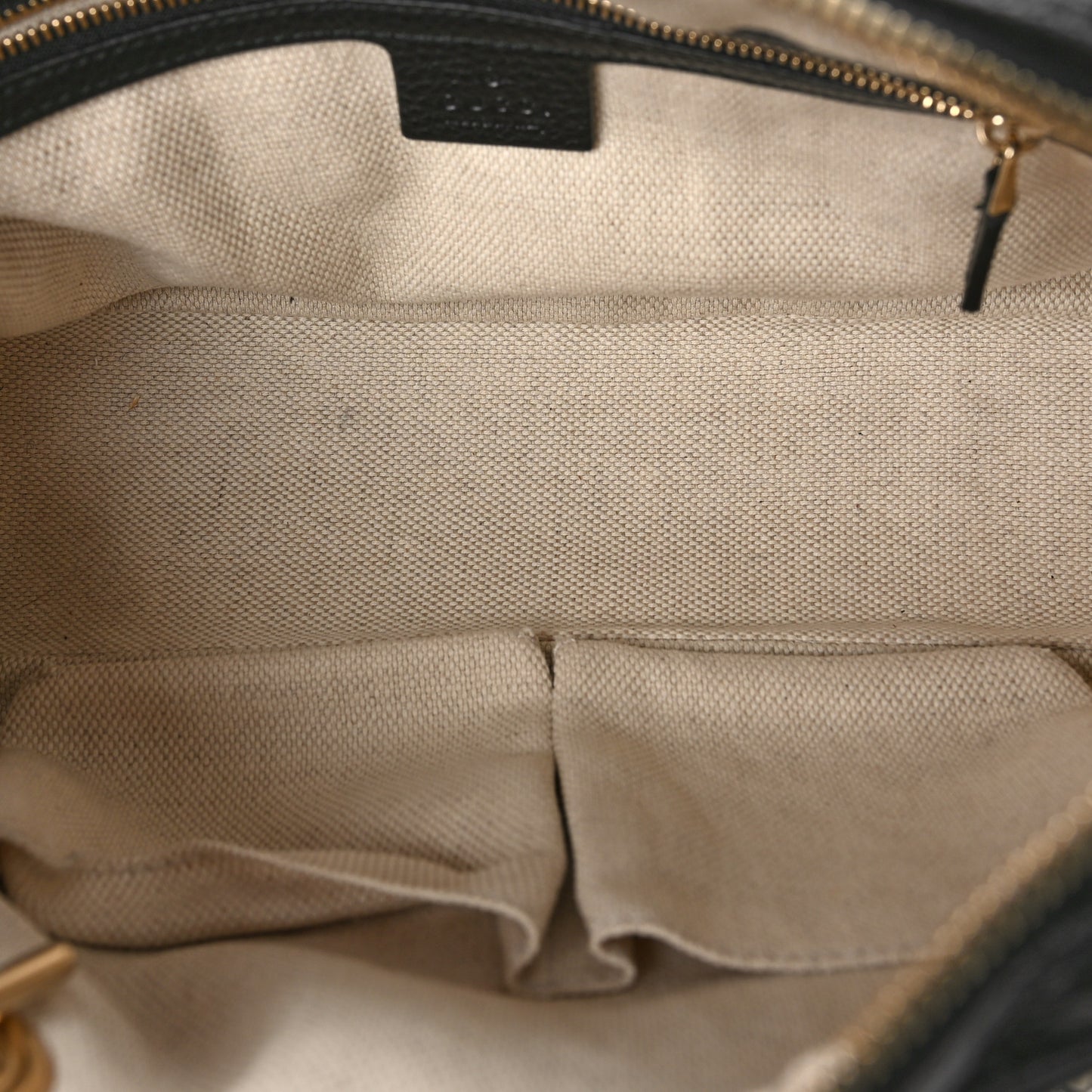 Pebbled Calfskin Small Soho Bowler Black