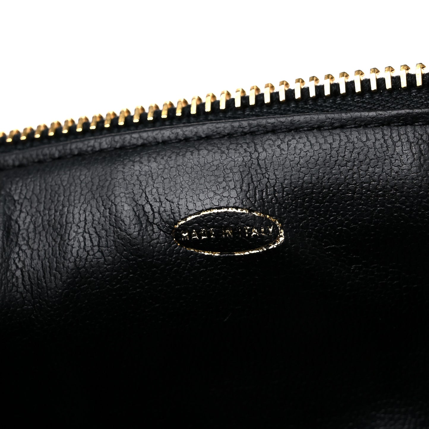 Lambskin Vanity Cosmetic Case Black