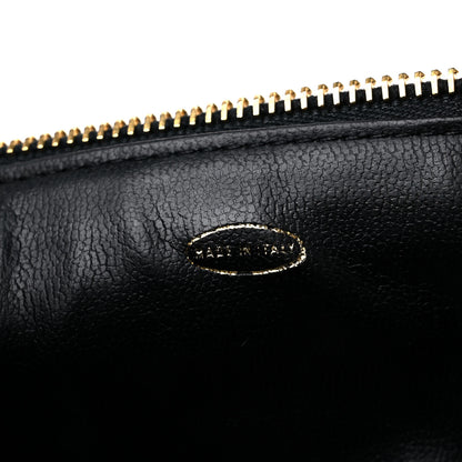 Chanel Lambskin Vanity Cosmetic Case Black 7 of 14