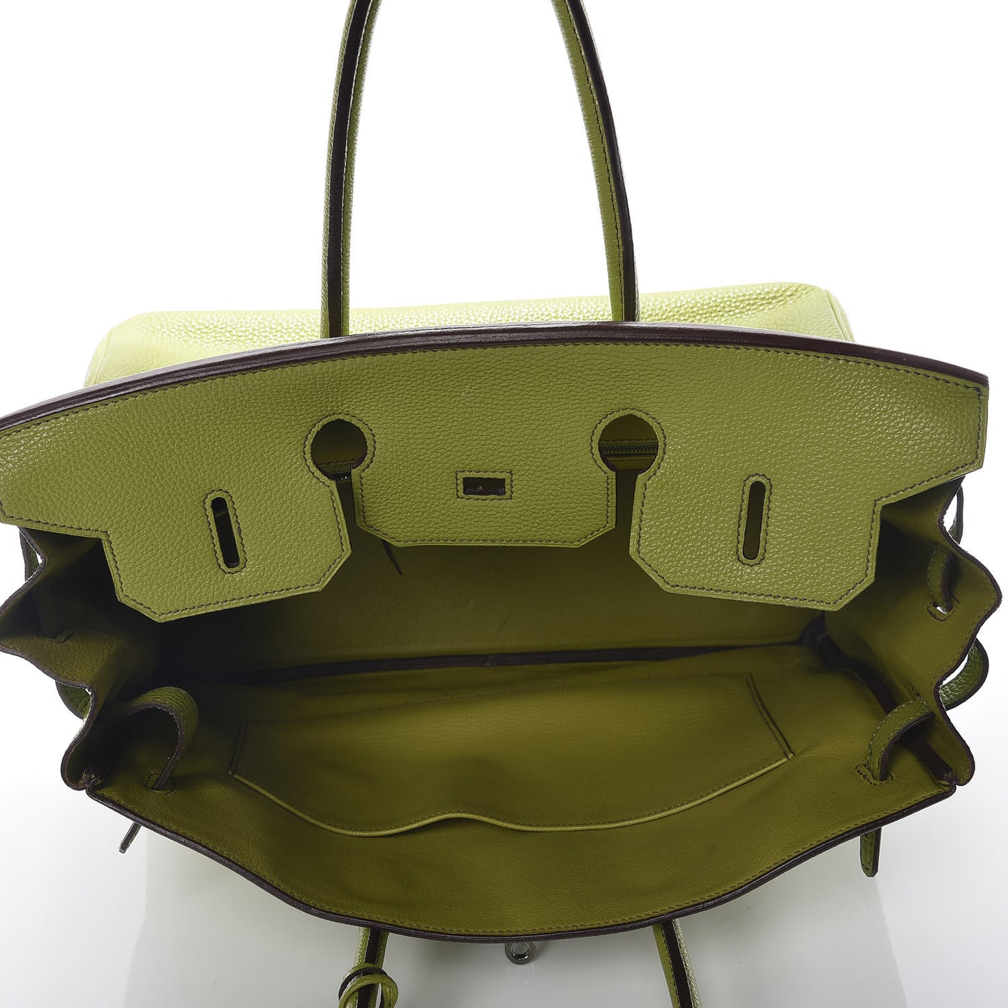 Togo Birkin 35 Vert Anis