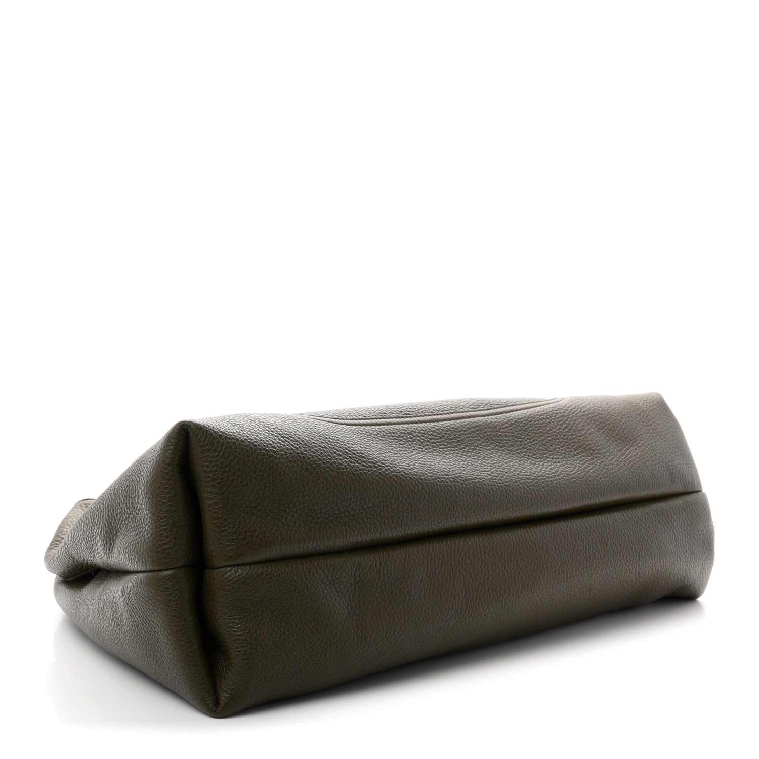Gucci Grained Calfskin Softbit Maxi Shoulder Bag Forest Green 5 of 11
