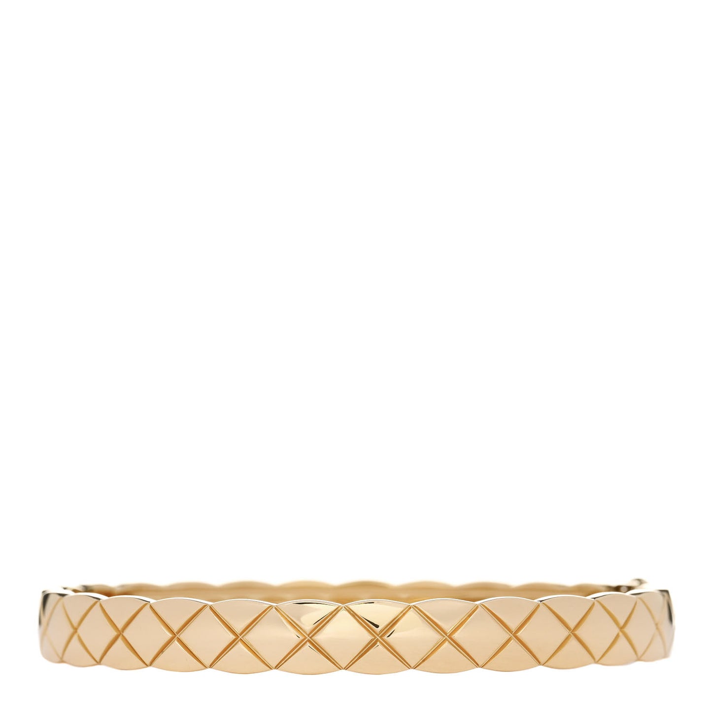 18K Yellow Gold Coco Crush Bangle Bracelet S