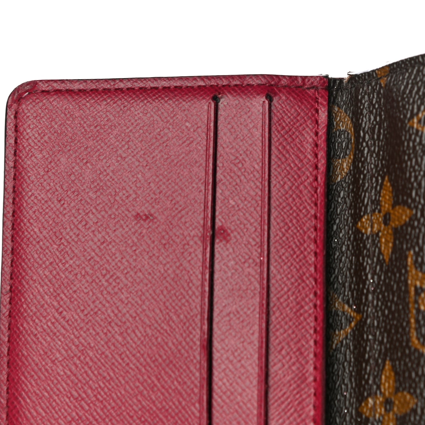 Monogram Josephine Wallet Fuchsia