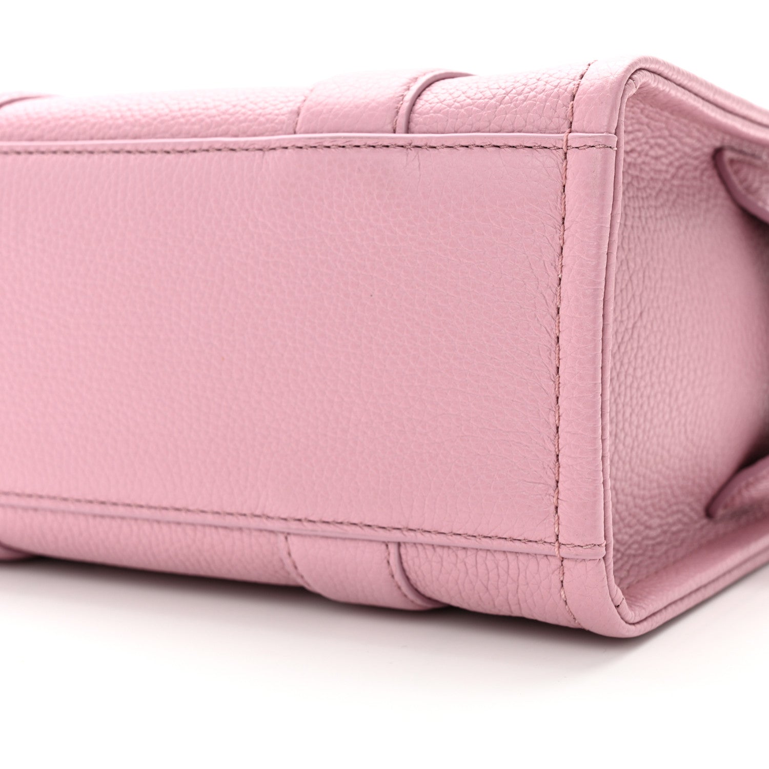 Marc Jacobs Grained Calfskin Small The Tote Bag Lilas 9 of 10