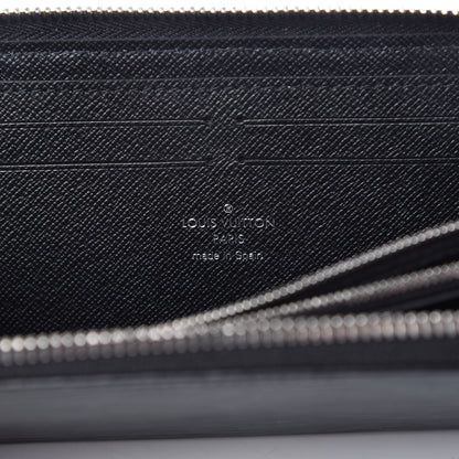 Louis Vuitton Epi Clemence Wallet Black 7 of 10