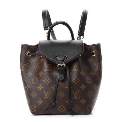 Louis Vuitton Monogram BB Montsouris NM Backpack Black 1 of 11