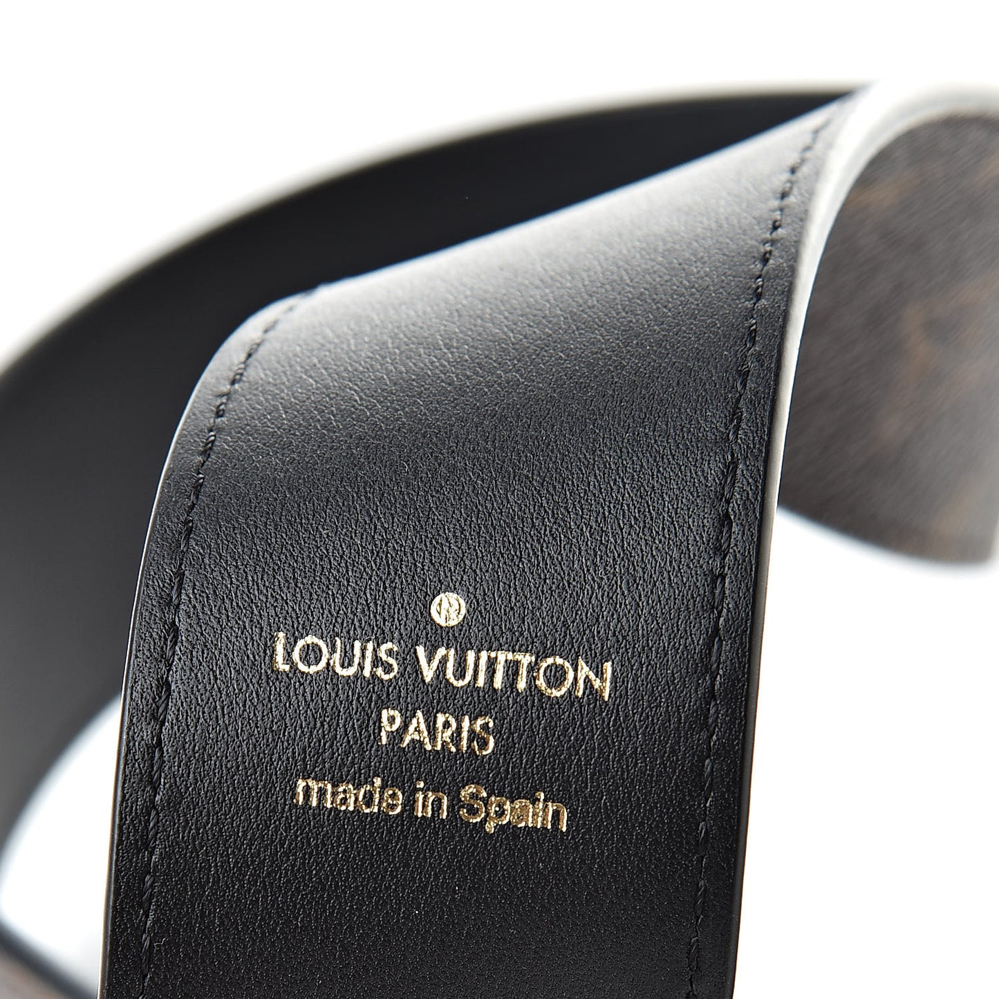 Monogram Bandouliere Shoulder Strap Black