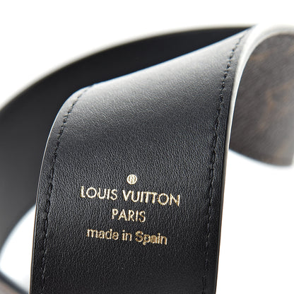 Louis Vuitton Monogram Bandouliere Shoulder Strap Black 3 of 4