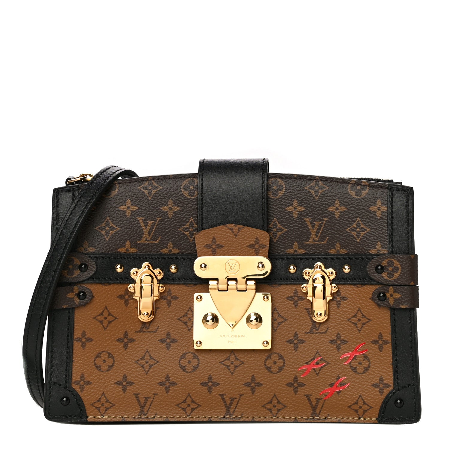 Louis Vuitton Reverse Monogram Trunk Clutch 1 of 9