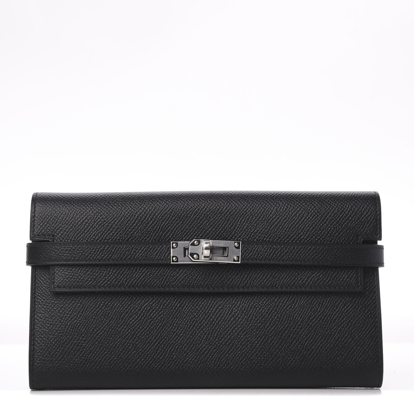 Epsom Kelly Longue Wallet Black