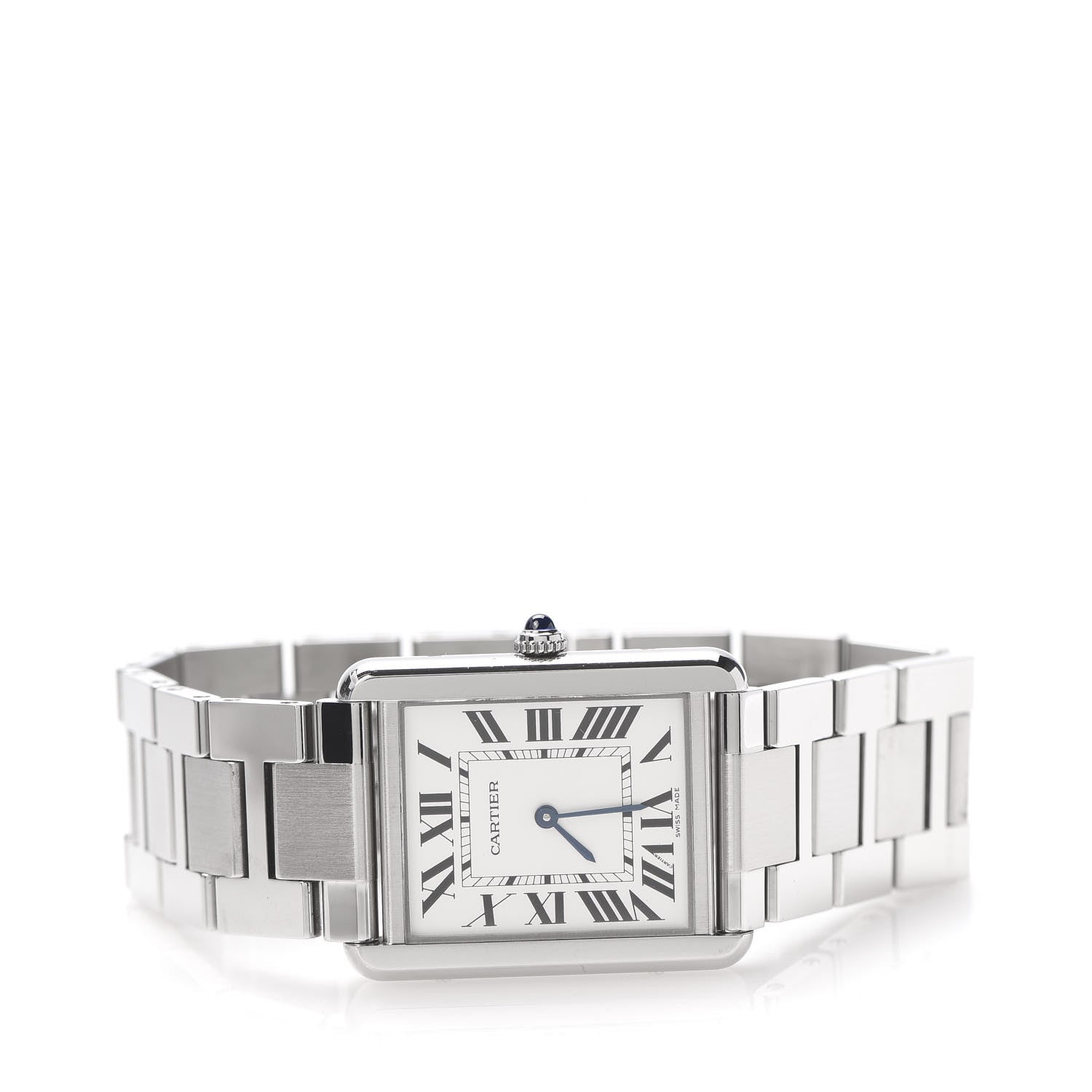Cartier Stainless Steel 27mm Tank Solo Quartz Watch 3 of 8