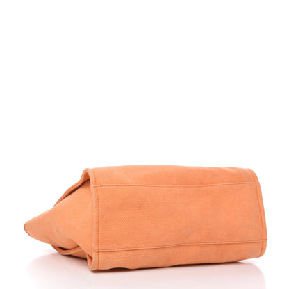Chanel Canvas Medium Deauville Tote Orange 4 of 11
