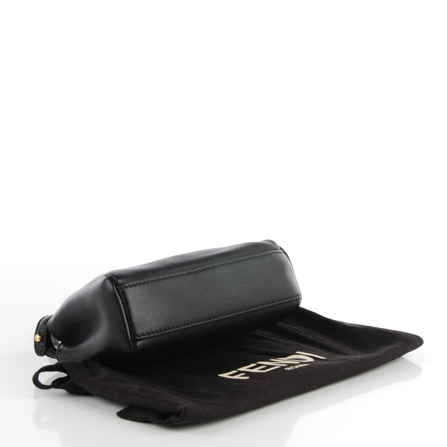 Nappa Micro Peekaboo Iconic Satchel Black