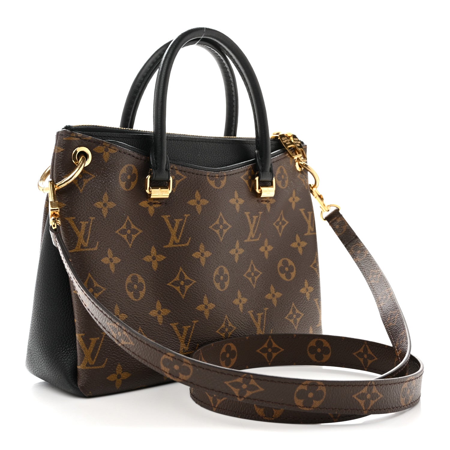 Louis Vuitton Monogram Pallas Full BB Black 3 of 16