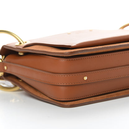 Chloe Calfskin Suede Small Roy Bag Caramel 9 of 14