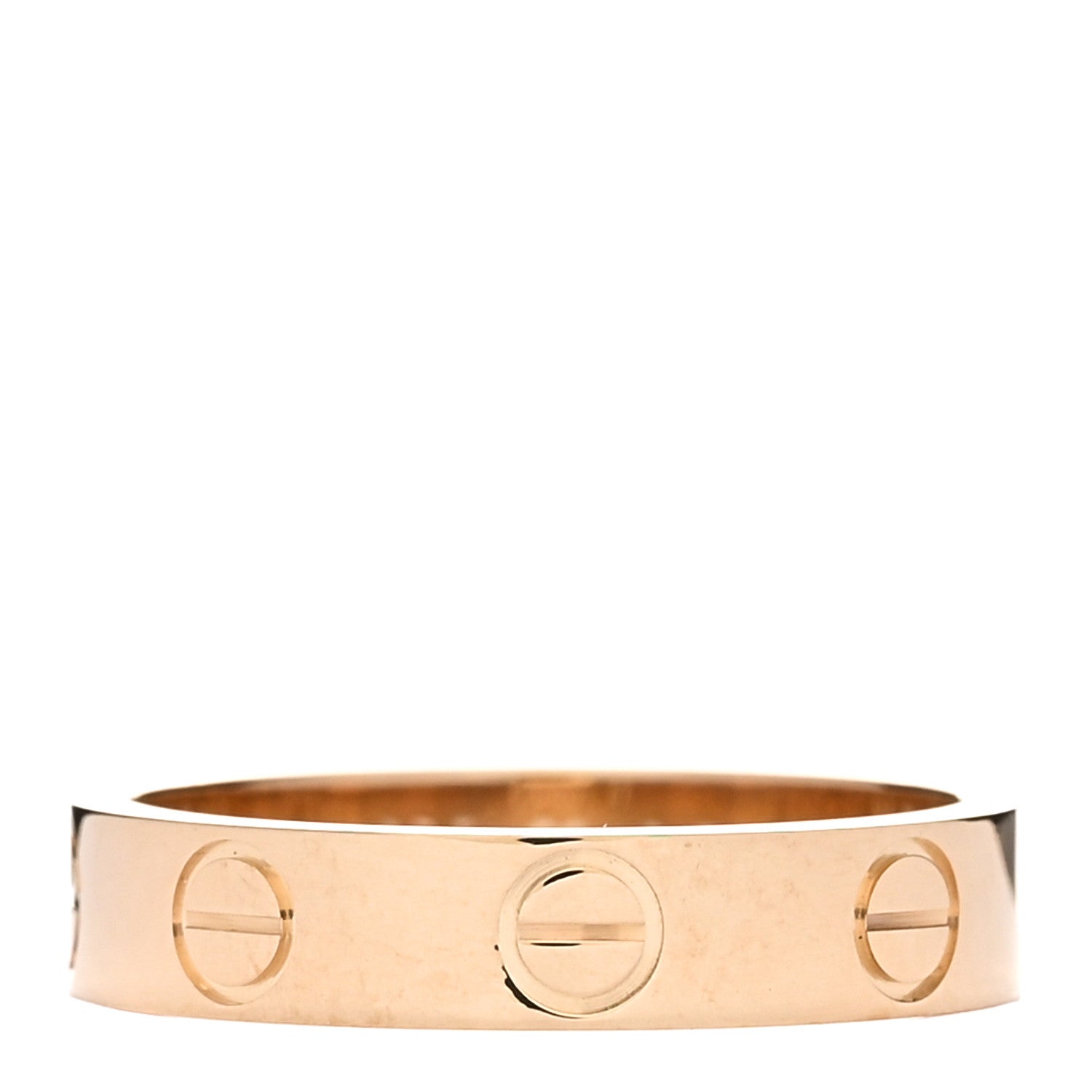 Cartier 18K Yellow Gold 3.5mm LOVE Wedding Band Ring 47 4 3 of 5