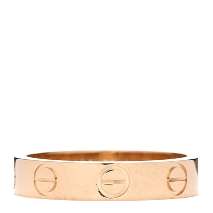 Cartier 18K Yellow Gold 3.5mm LOVE Wedding Band Ring 47 4 3 of 5
