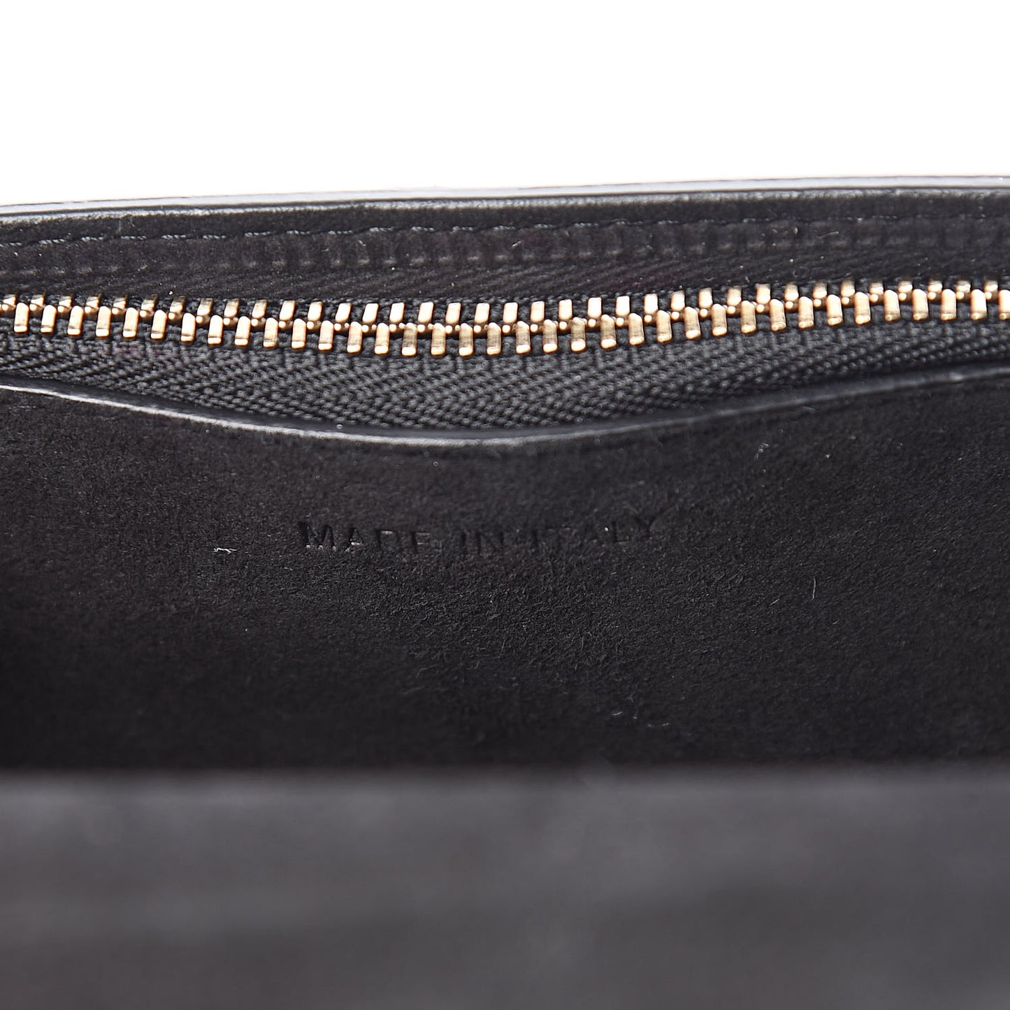 Grained Calfskin Saddle Belt Bag Black