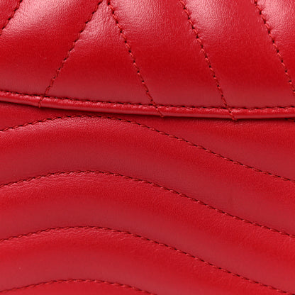 Louis Vuitton Calfskin New Wave Chain Pochette Scarlet 11 of 12