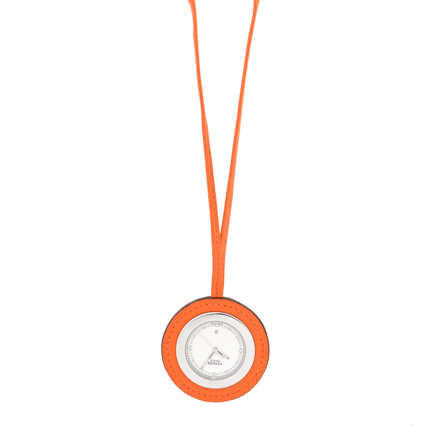 Stainless Steel Swift 34mm Harnais Pocket Quartz Watch Orange