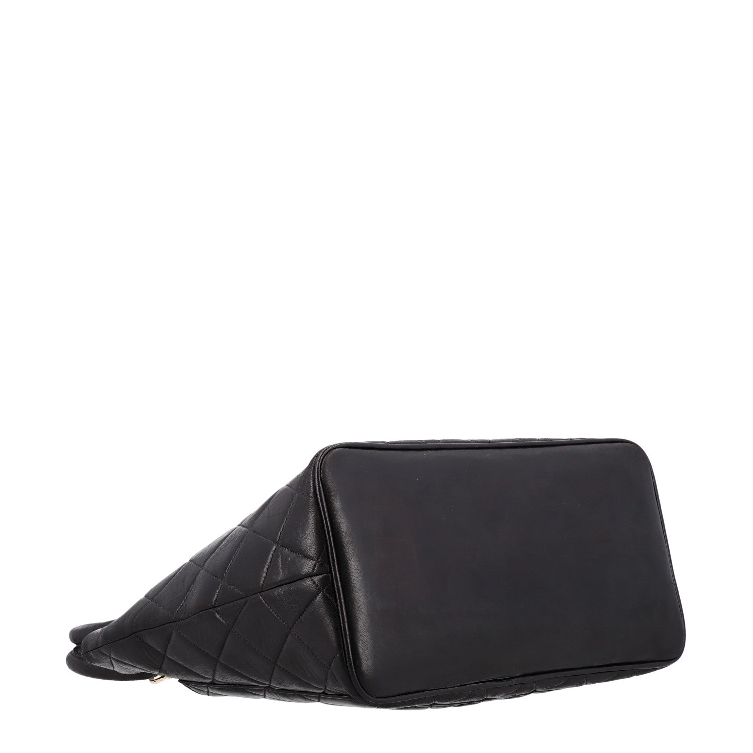 Chanel Lambskin Quilted Medallion Tote Black 3 of 10