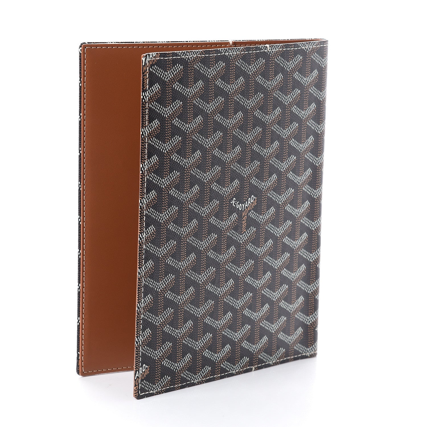 Goyard Goyardine Agenda Cover Black Gold 2 of 5