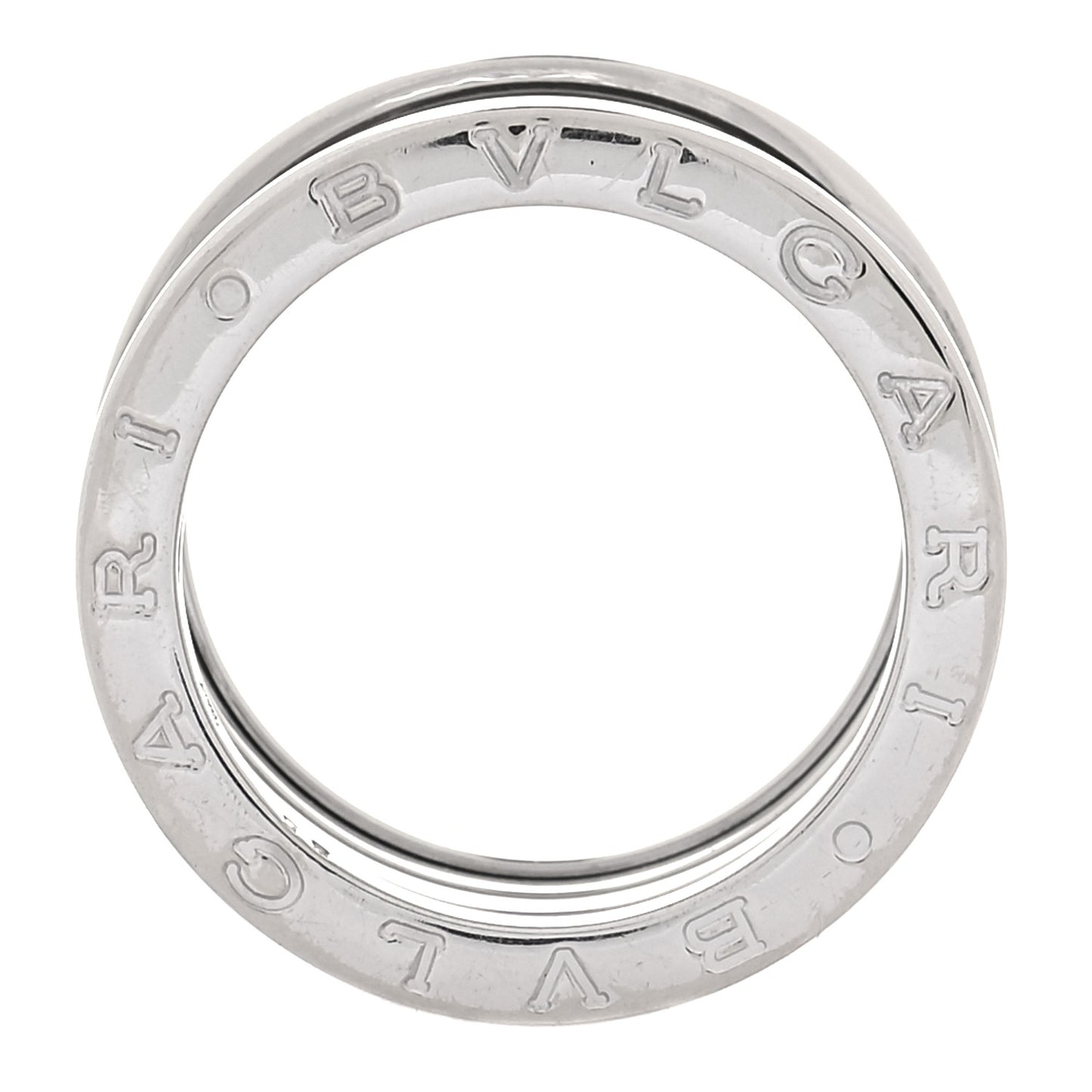 18K White Gold B.Zero1 Four-Band Ring 55 7.25