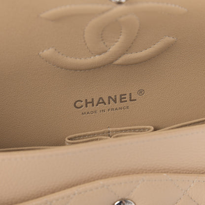 Chanel Caviar Quilted Medium Double Flap Beige Clair 8 of 10
