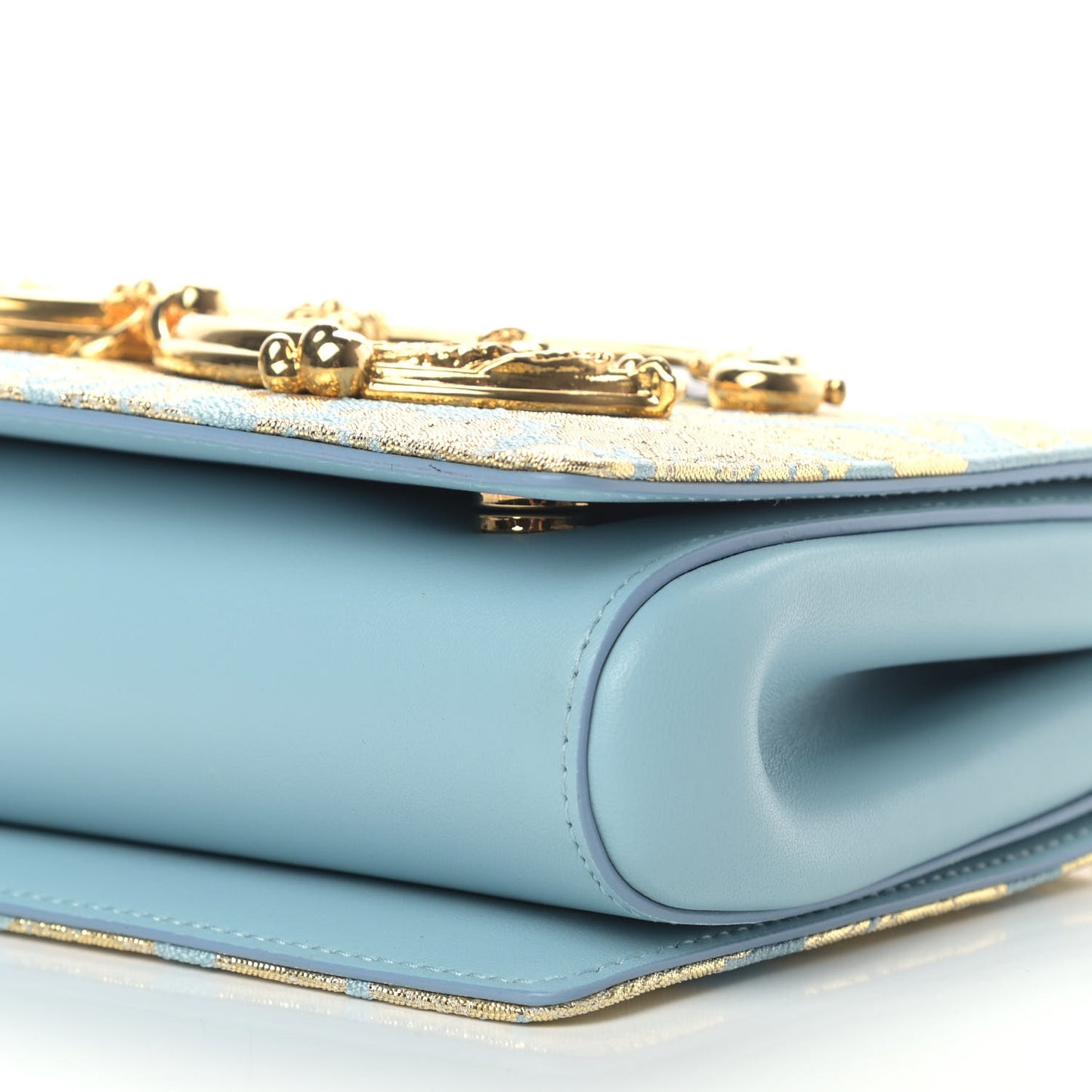Brocade DG Girls Shoulder Bag Light Blue